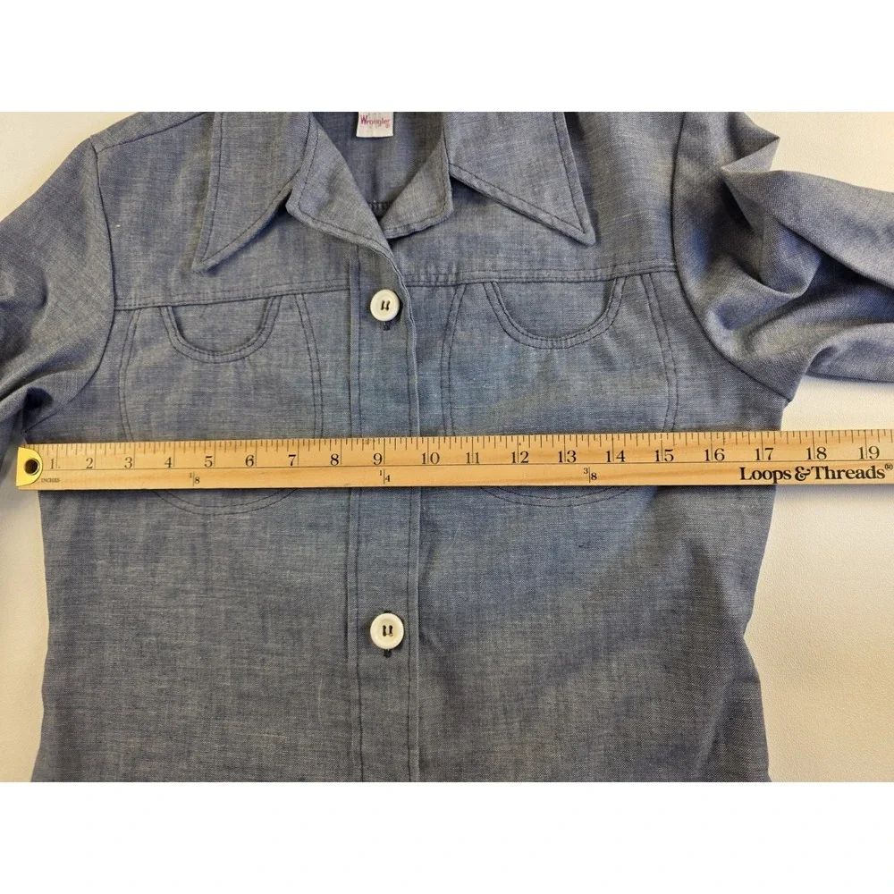 Wrangler vintage button